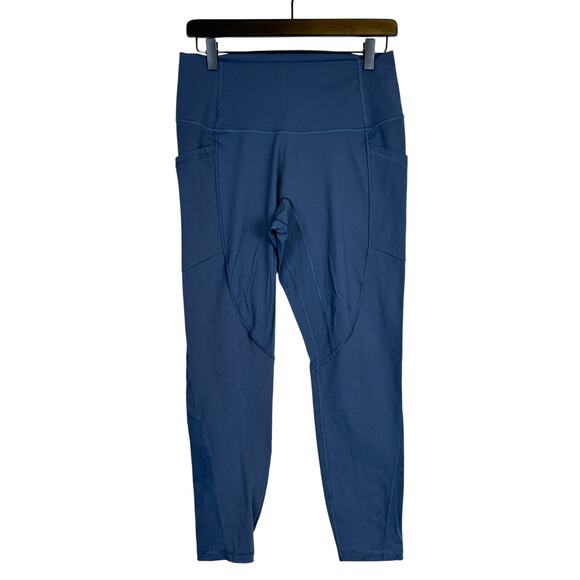 Everlane Pants - Everlane Perform Leggings w Pockets Blue 25” Womens - L